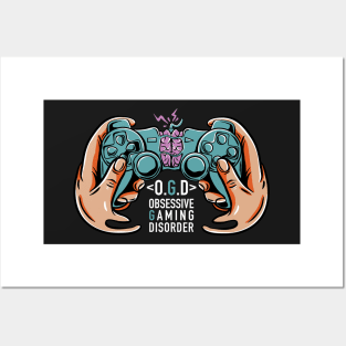 OGD Obsessive Gaming Disorder -  Gamer Gifts Posters and Art